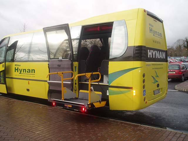 Hynan Travel coach wheelchair access