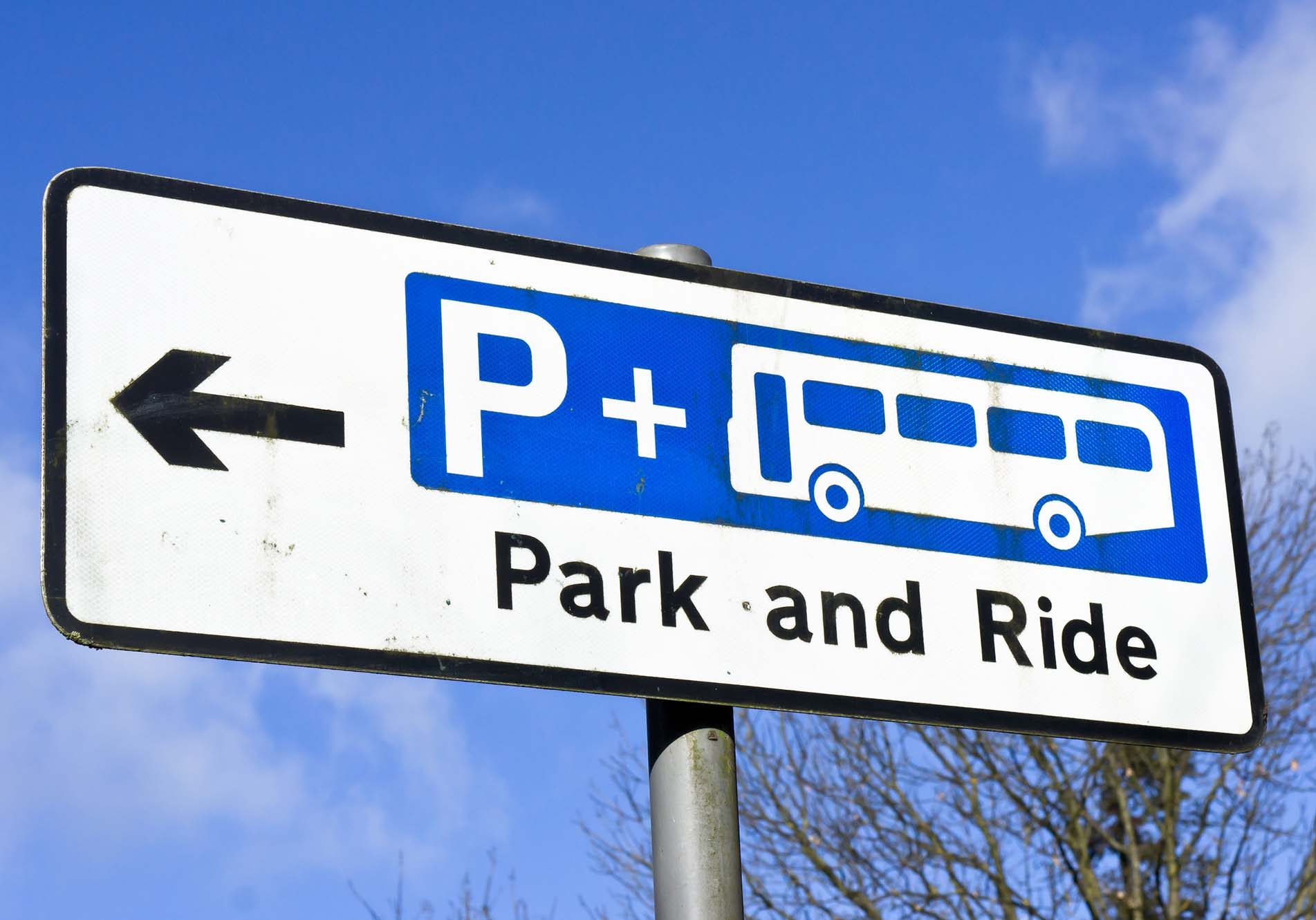 Park & Ride Sign